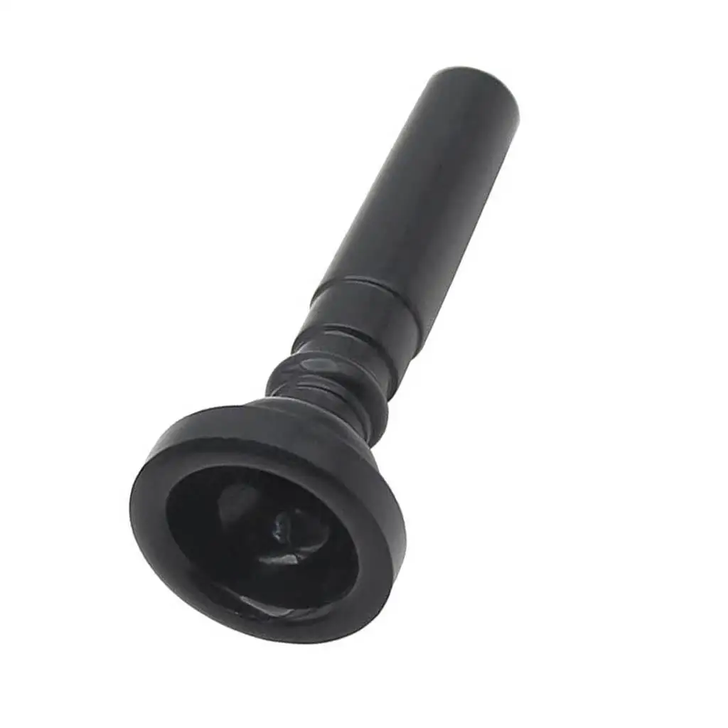 ABS Plastic Trumpet Mouthpiece Comfortable Trumpet Implement Musical Instrument Parts for Brass Players Replacement