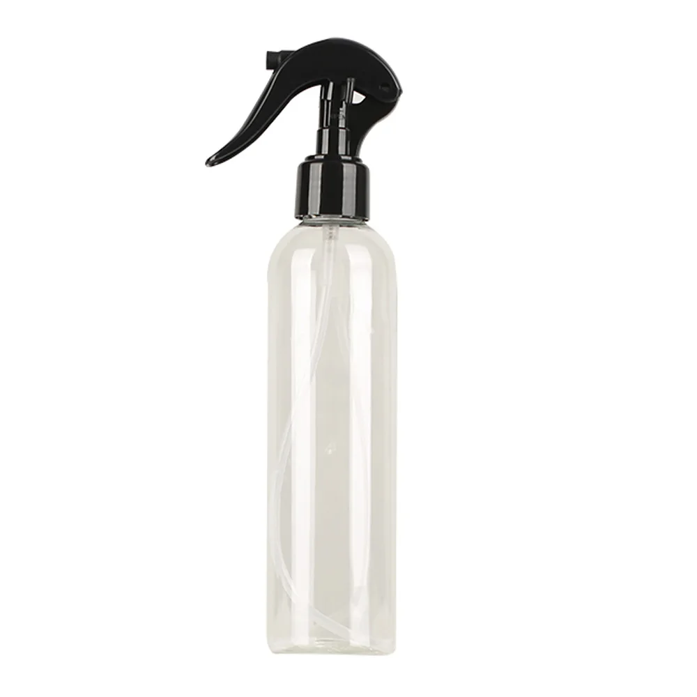 

200ml transparency color Plastic Water Spray Bottle&Sprayer Watering Flowers Spray Bottle with black trigger sprayer