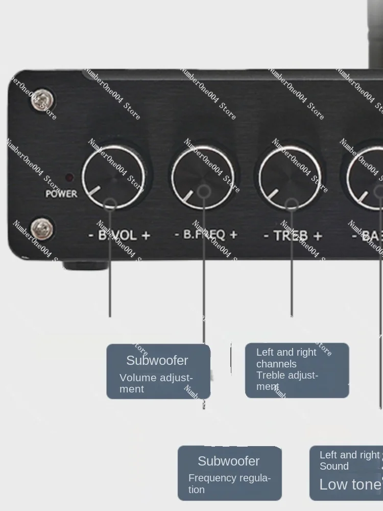 Applicable to  dual chip TPA3255 high power 2.1 digital HIFI amplifier fever Bluetooth 5.1 decoder subwoofer