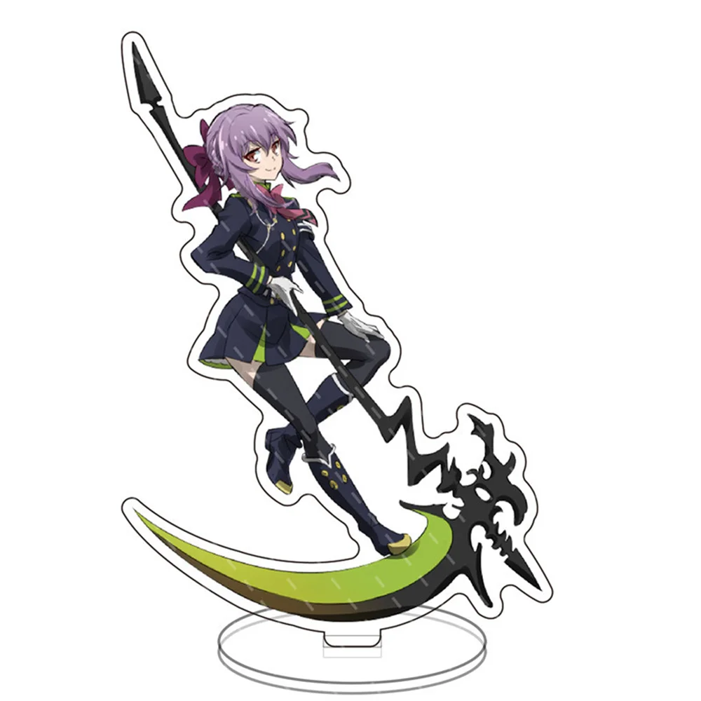 Popular Anime Seraph of The End Stand Acrylic Figure Standing Model Plate Desk Decor Props Xmas Gift Lovers Collection