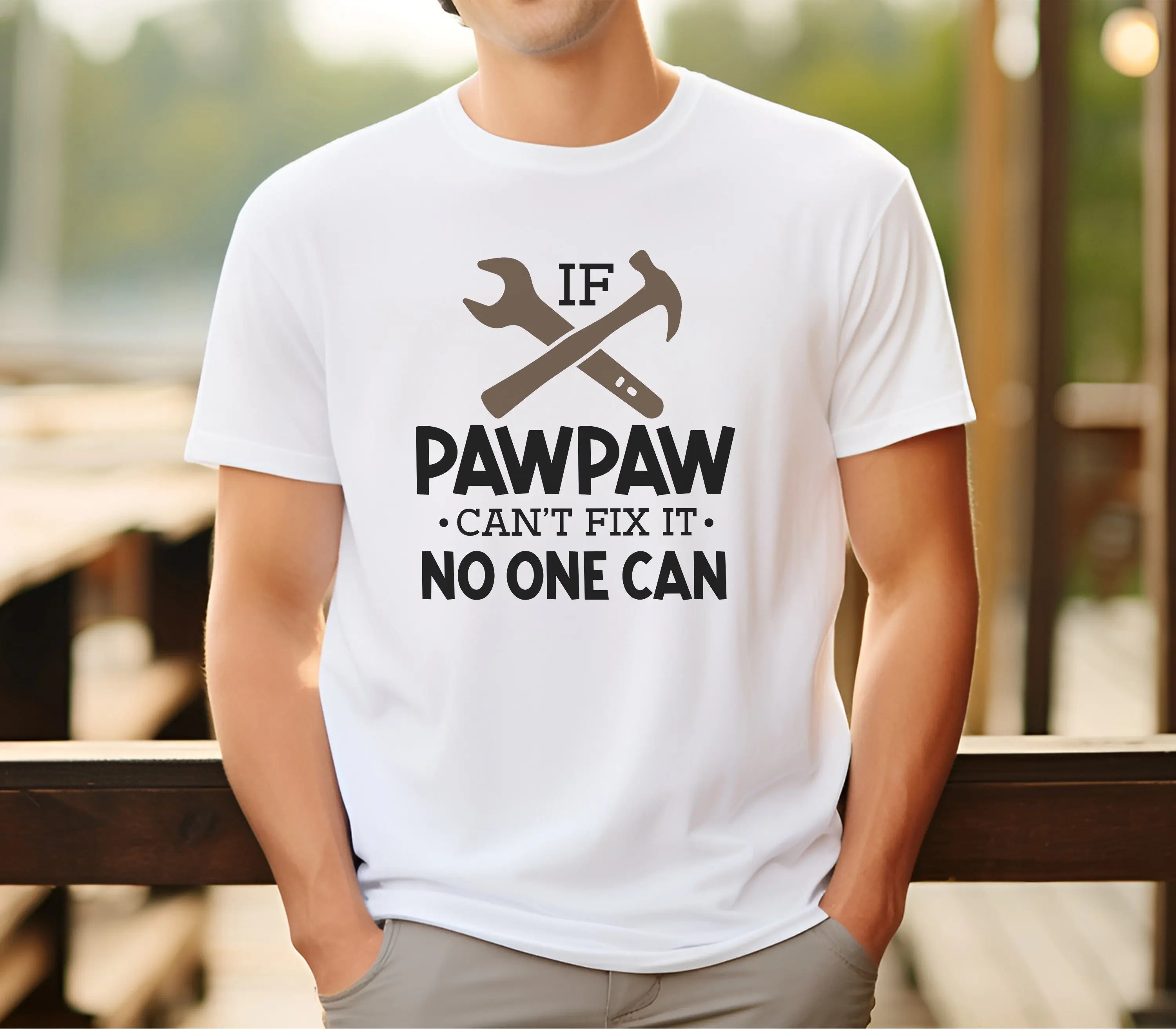 Funny Pawpaw T Shirt Awesome For Grandpa Best Ever Father'S Day