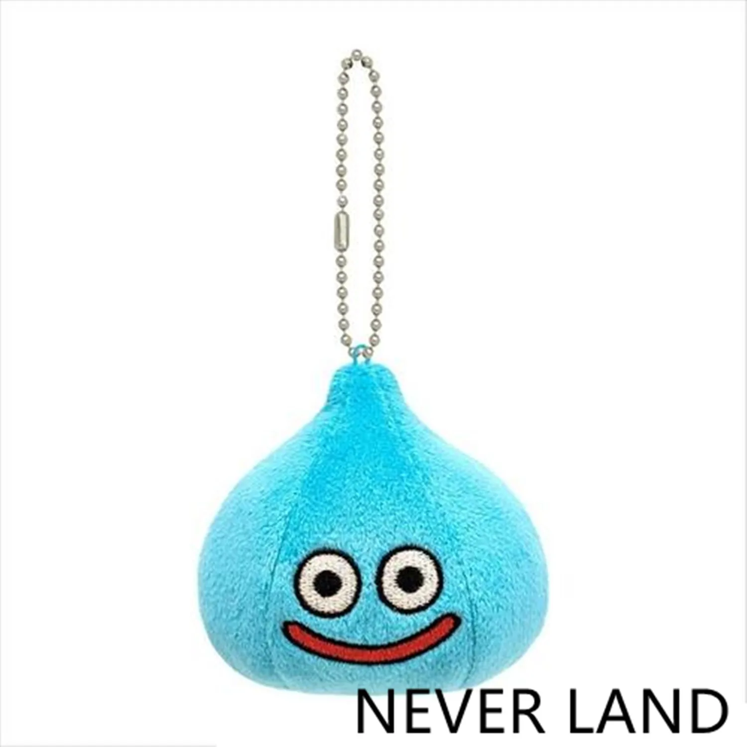 

New Cute Dragon Quest Smile Slime Plush Key Chain Small Pendant 10CM Kids Stuffed Toys For Children