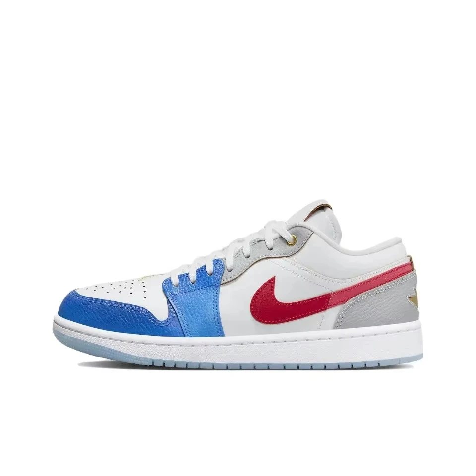 

Air Jordan 1 Low "Philippines"Blue Red White Color Men's Retro Classic Basketball Shoes Sneakers FN8901-164