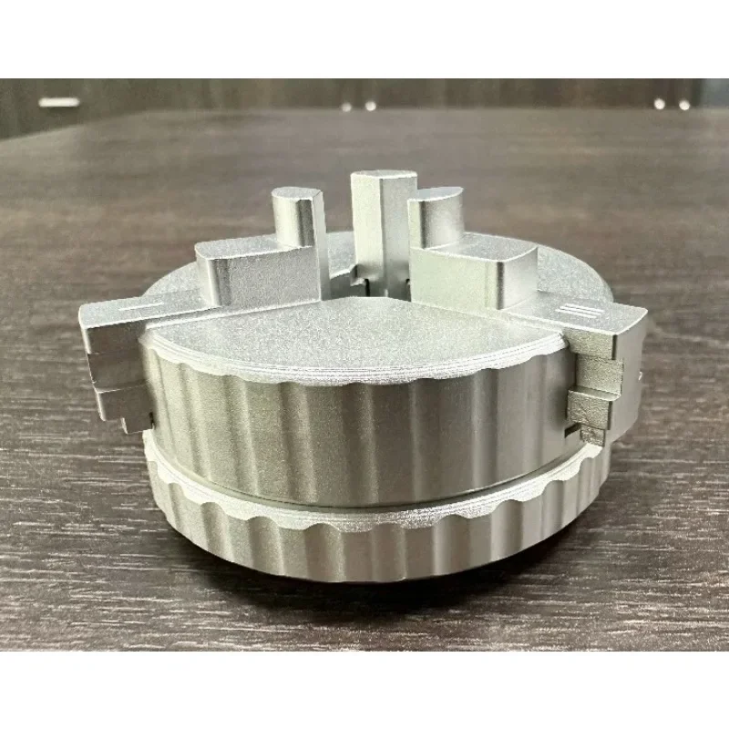 High Precision Bench Vise 3 Jaw Chuck Aluminum Clamp, Manual Industrial Tool For Watch Repair Drilling