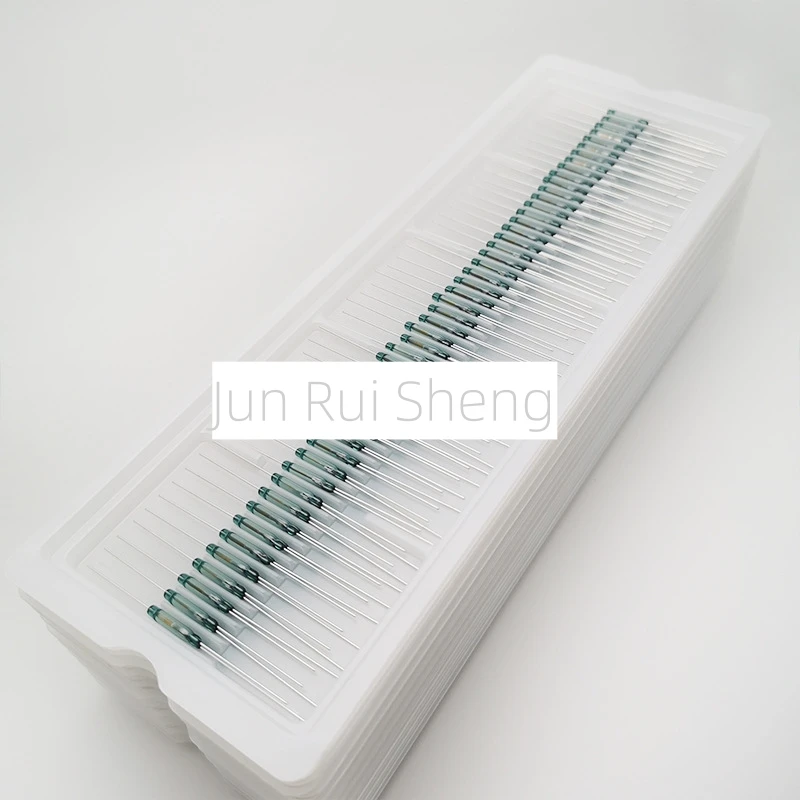 10/50/100PCS Reed Switch ORT551 2.5*14MM 0.2A 10W 30V Normally Open / Closed NO NC Conversion Magnetic contact Induction Sensor