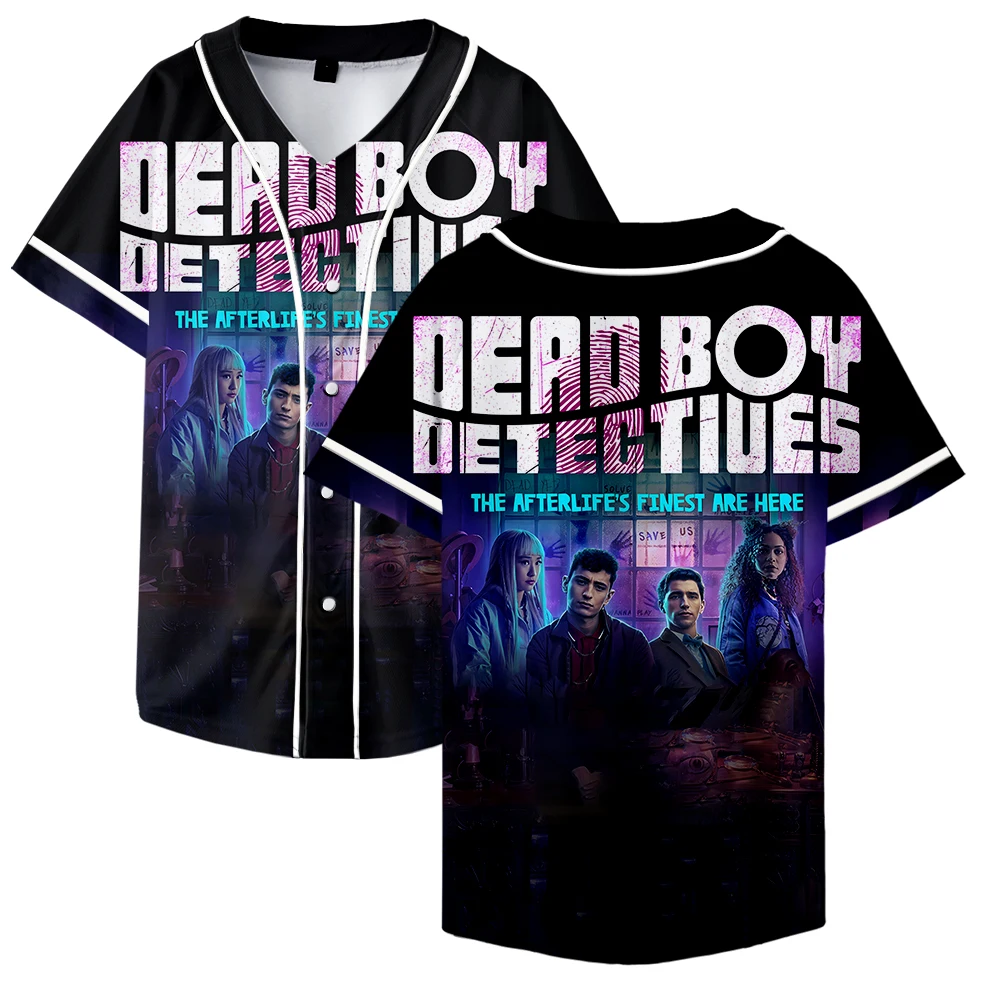 Dead Boy Detectives Tv Series 2024 Baseball T-Shirts Merch Jersey Cospaly Women Men Fashion Casual Short Sleeve Tee