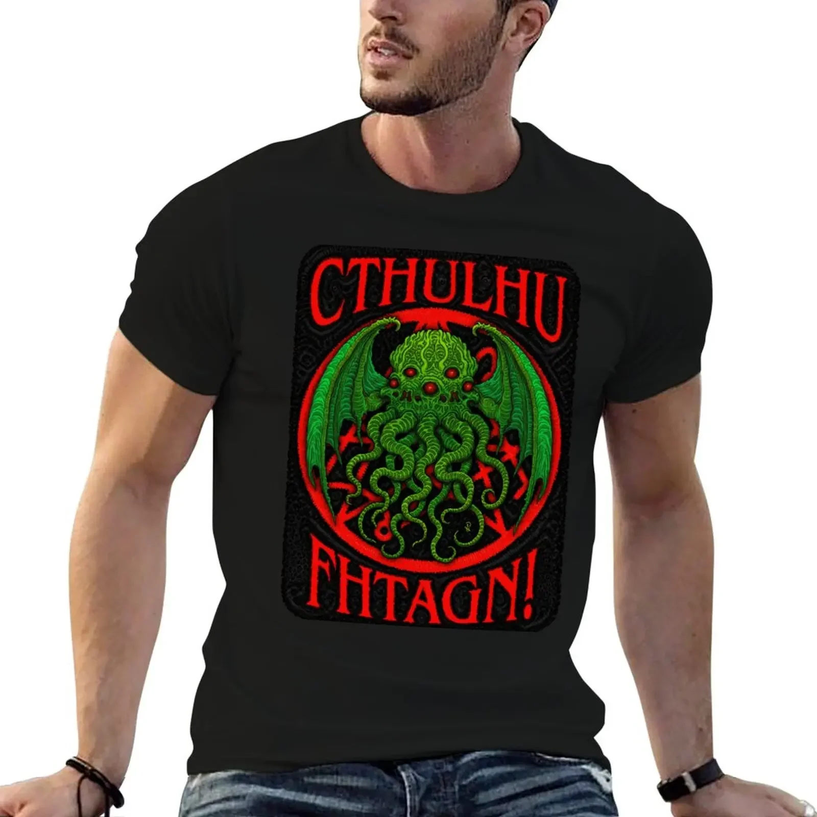 Cthulhu Fhtagn - Azhmodai 2019 T-Shirt cheap stuff new edition plus size men clothing