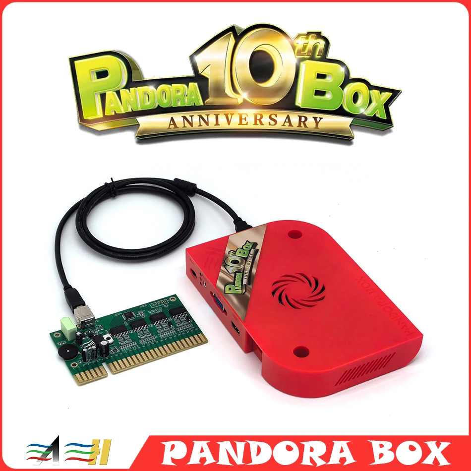 

A Pandora Box 10th contains 13in1 PCToJamma USB Converter Board 28PIN 4Player Arcade Video Games PC Coin Pusher Arcade Joystick