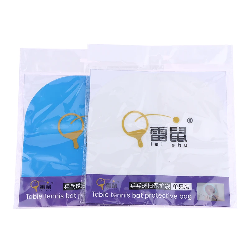 Double-Sided Table Tennis Racket Protective Film Dust-proof Anti-Oxidation Table Tennis Bat Rubber Protector Cover 1/2PCS