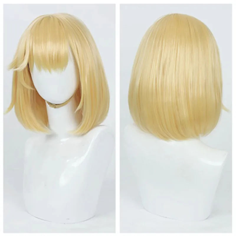 Cha Hae-in Cosplay Wig Solo Anime Leveling Costume Accessories Women Halloween Carnival Heat Resistant Synthetic Hair Headwear