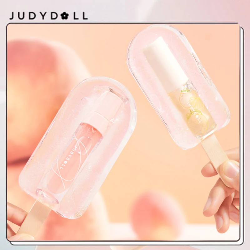 

Judydoll Lip Care Oil Moisturizing Lip Glaze Transparent Lip Gloss Glass Moisturizing Lip Autumn and Winter Lip Care