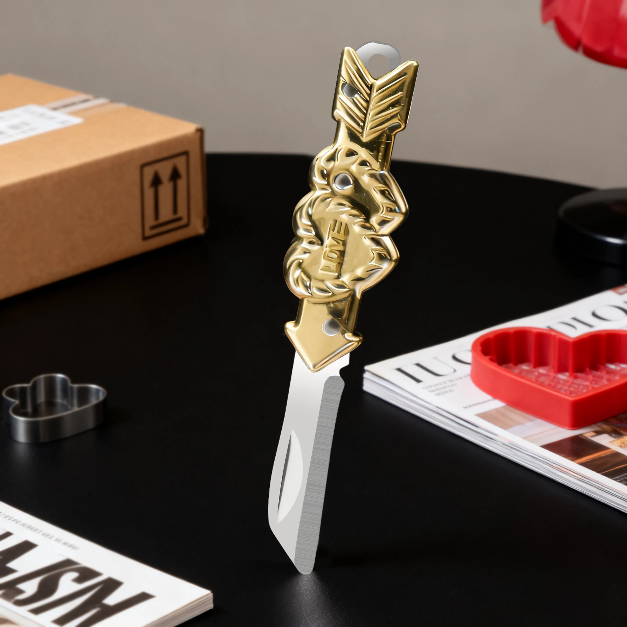 

Портативный мини-универсальный нож, складной нож, нож для распаковки высокой твердости, брелок для ключей, уличный инструмент, вещи для кемпинга, портативные инструменты