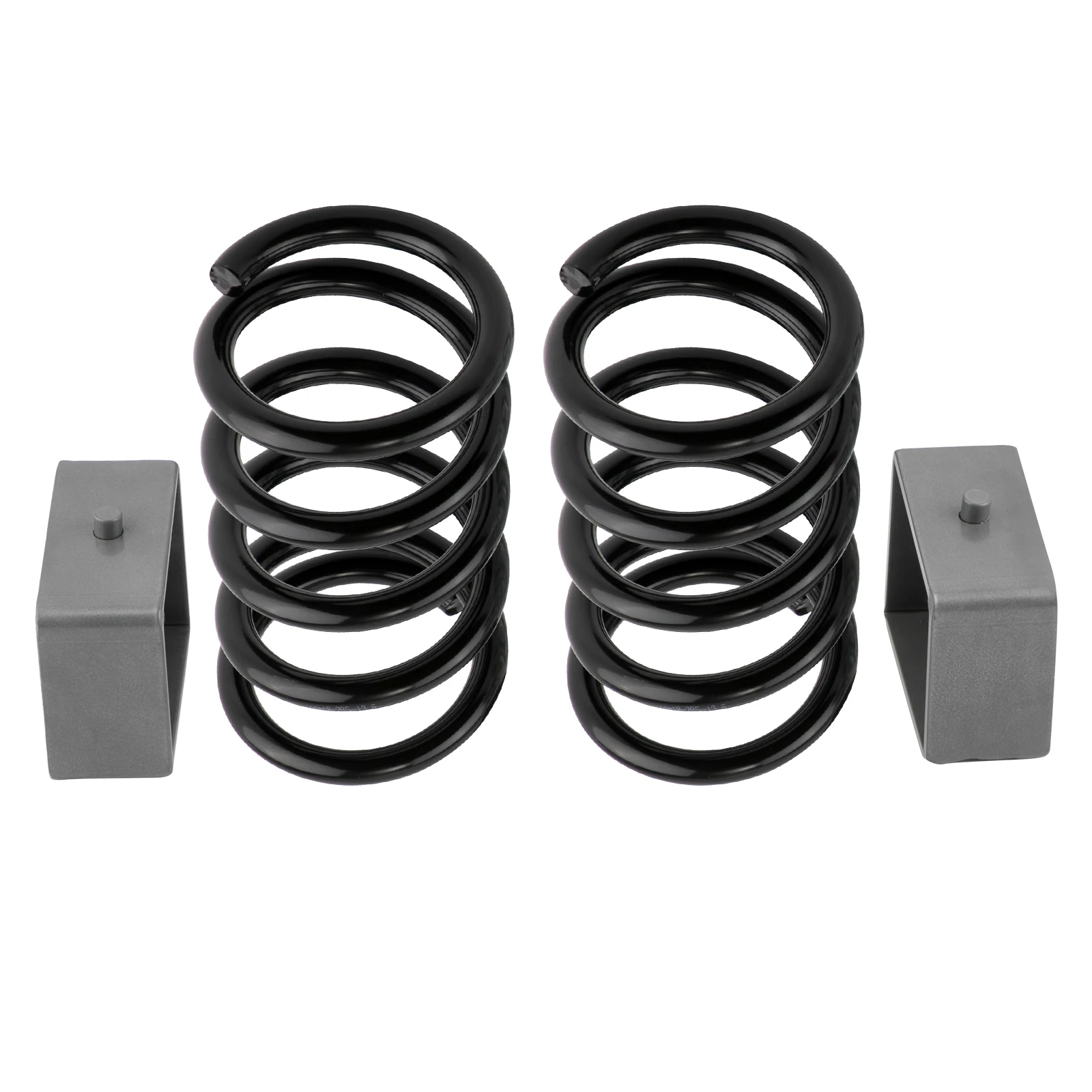 Kit de Baixamento Frontal de 3 polegadas e Traseiro de 4 polegadas para Chevrolet S10 GMC S15 2WD 1982-2004