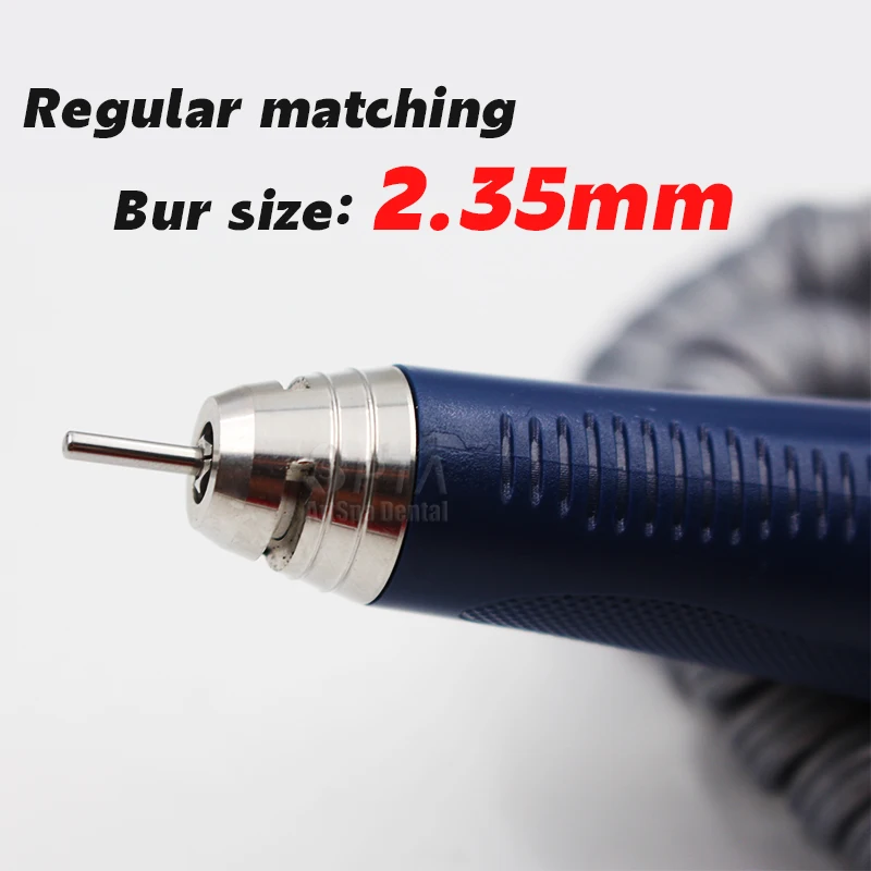 2.35mmHP 70,000 RPM Non-Carbon Brushless Handpiece Dental Electrical Micromotor Polishing Handpieces Drill For Dental Laboratory