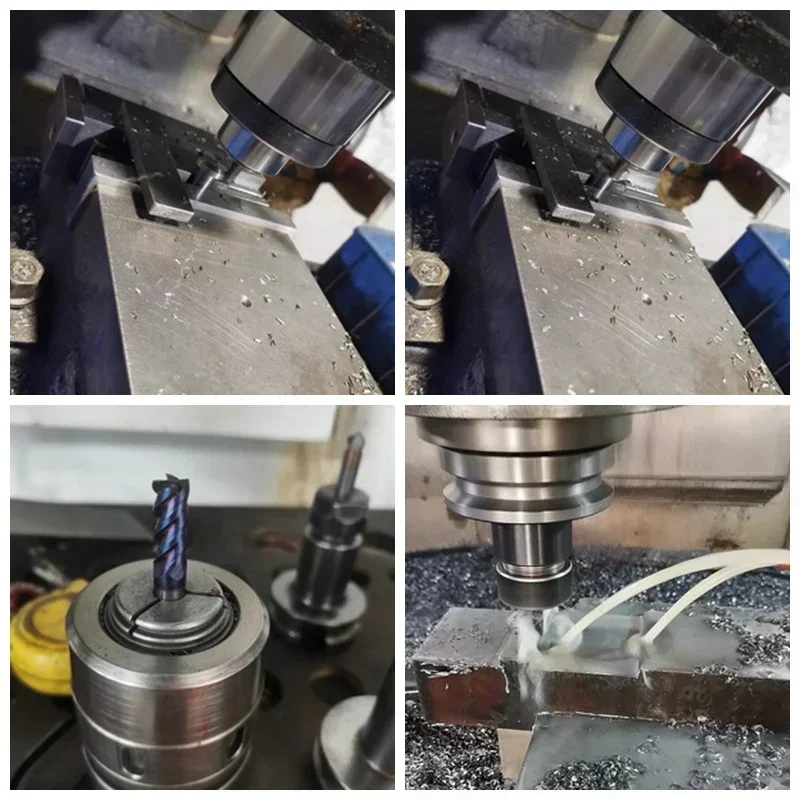 WOY 1pc HRC65 4 Flutes Carbide End Milling Cutter Tungsten Steel Endmill Square Fraise CNC Machine Drill Bit for Metal Cutting