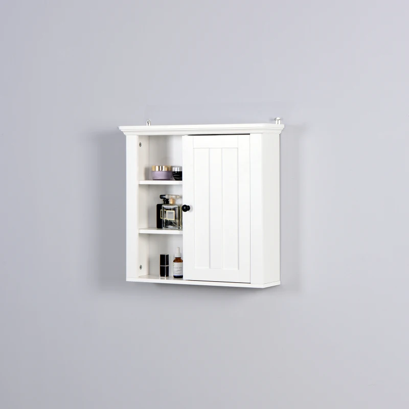 

Bathroom Wooden Wall Cabinet with a Door 20.86x5.71x20 inch