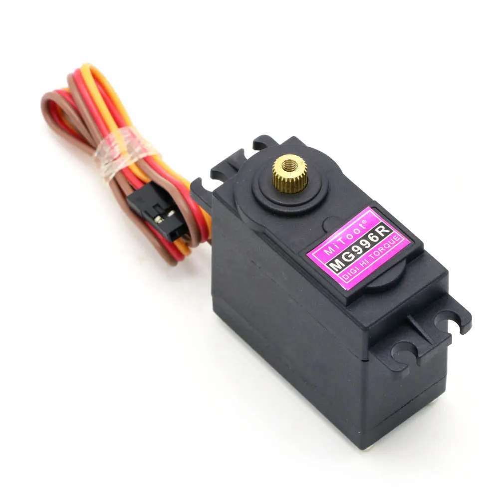 1/4 STUKS MG996R 180 ° /360 °   Optionele metalen tandwielen Digitale RC servomotor Hoog koppel voor Rc Vliegtuig Helikopter Auto Boot
