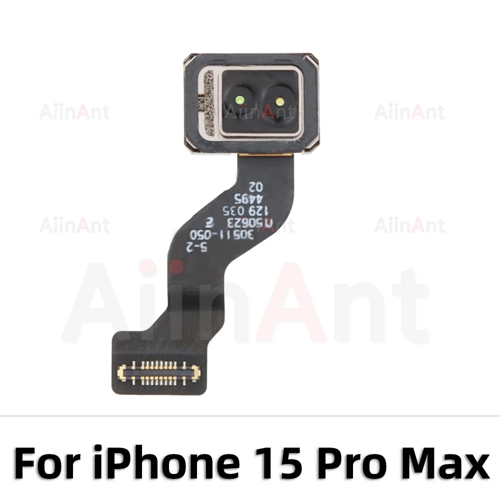 AiinAnt Origina Proximity Ambient Light Lidar Sensor Flex Cable For iPhone 12 13 14 15 Pro Max Plus mini