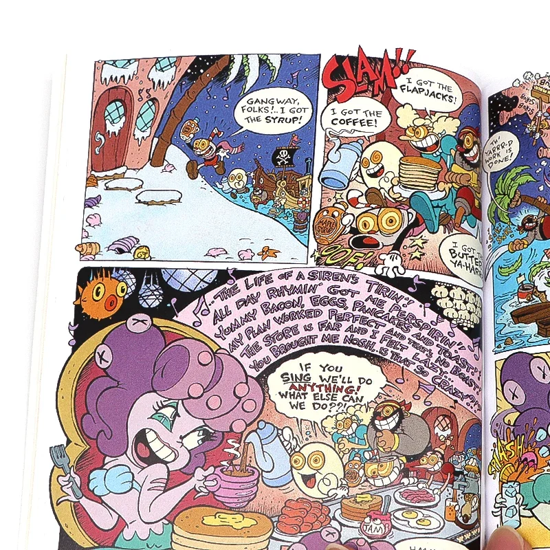 Cuphead Volume 2 Comic Zack Keller Cartoon, Children's books aged 8 9 10 11 12 English book, Graphic Novels 9781506712482
