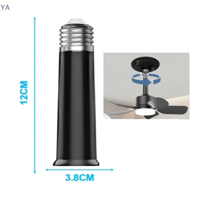 【SA】【AN】120mm E27 To E27 Extender Lamp Holder Base Bulb Extend Extension Socket Adapter LED Light Adapter Converter
