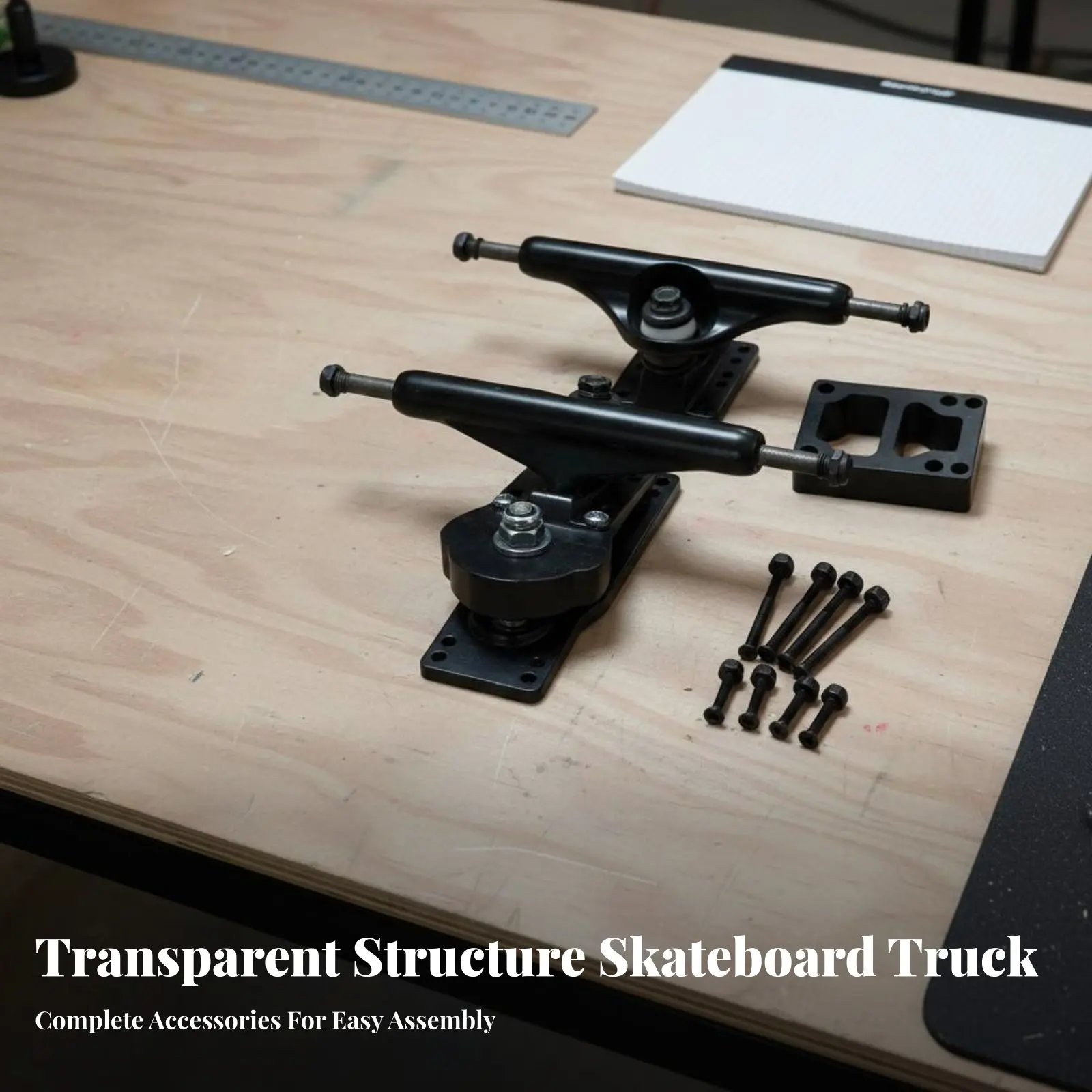 

Wave7 Land Ride Board Wheel Mount Stable 6.25 Inch Board Wheel Mount Expert Fessional Board Accessory for Board Ers