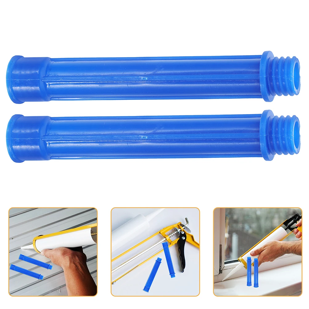 

Glue Gun Plastic Nozzle Caulking Applicator Tip Extension Tube Extender Adapter Tool
