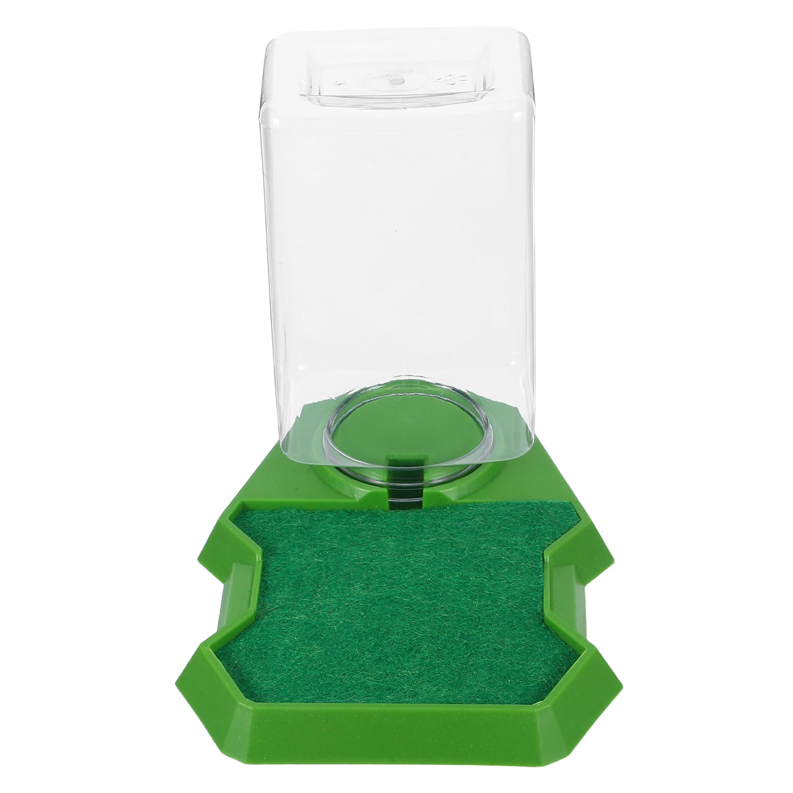 

1pcs Reptile Pet Water Feeder Gecko Accessories Tank Lizard Feeding Dish Plastic Food Bowl Safe Hydration Anti Drowning Design