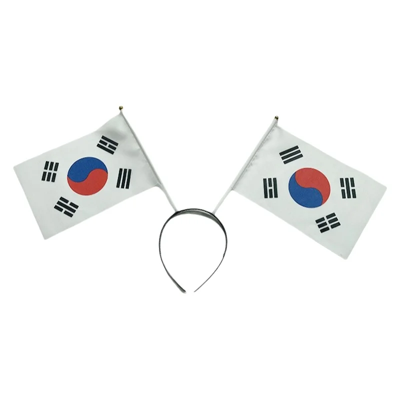 New Sweden National Flag Hairband Cheerleading Prop for Football World Cup Party Festival Activity Headwear Accessory
