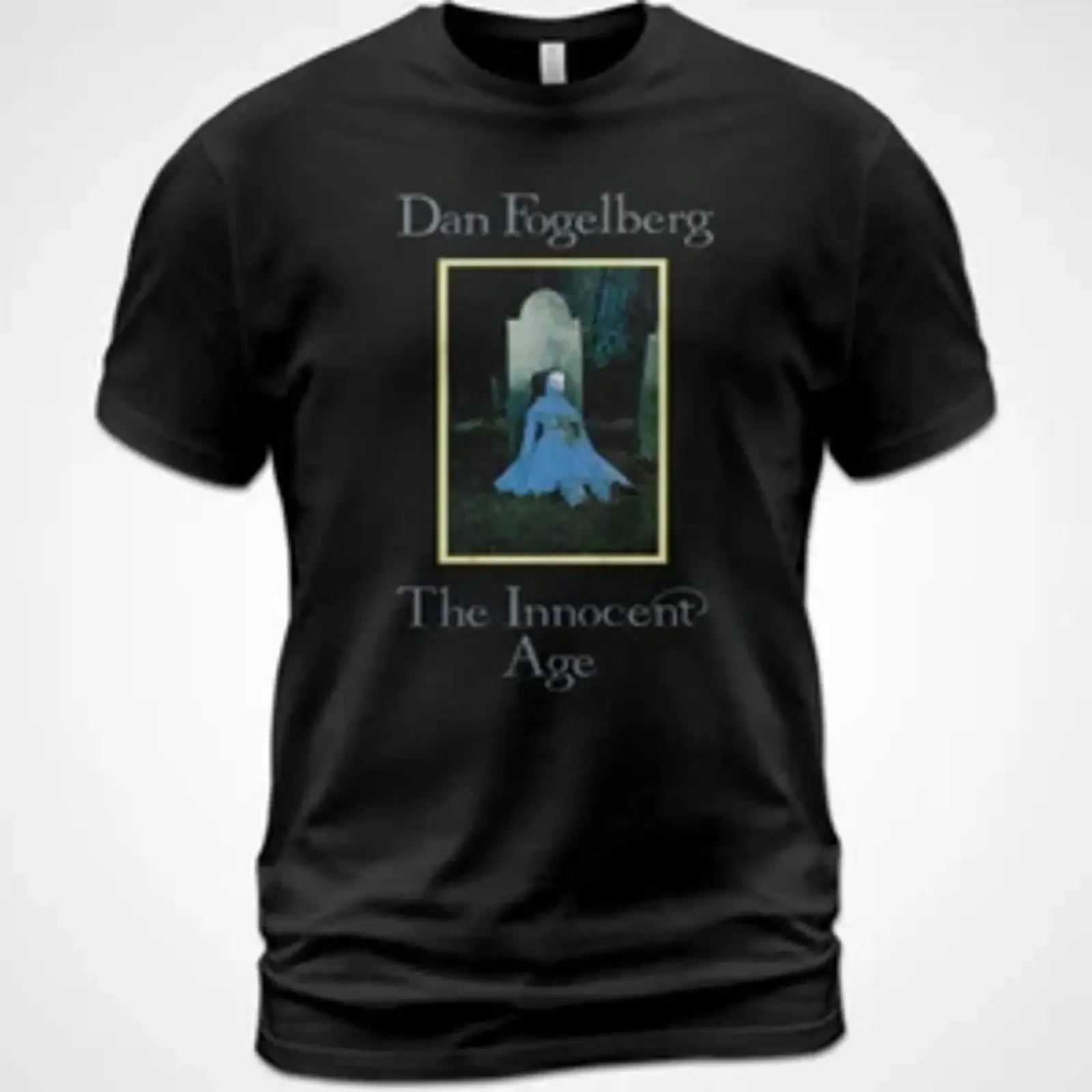 Cotton T shirt The Innocent Age Dan Fogelberg Music Run for Roses vintage Washed Stretched homme Soft fashion Comfortable