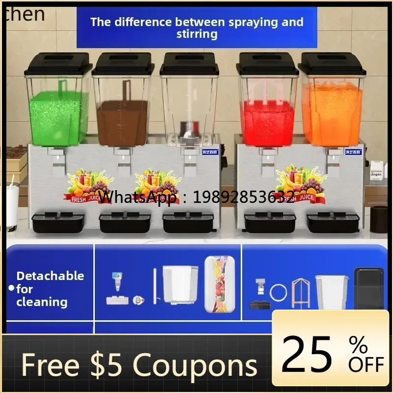 

Автоматический диспенсер для напитков AB: коммерческий аппарат для холодных и горячих напитков, многофункциональный, с двойной температурой