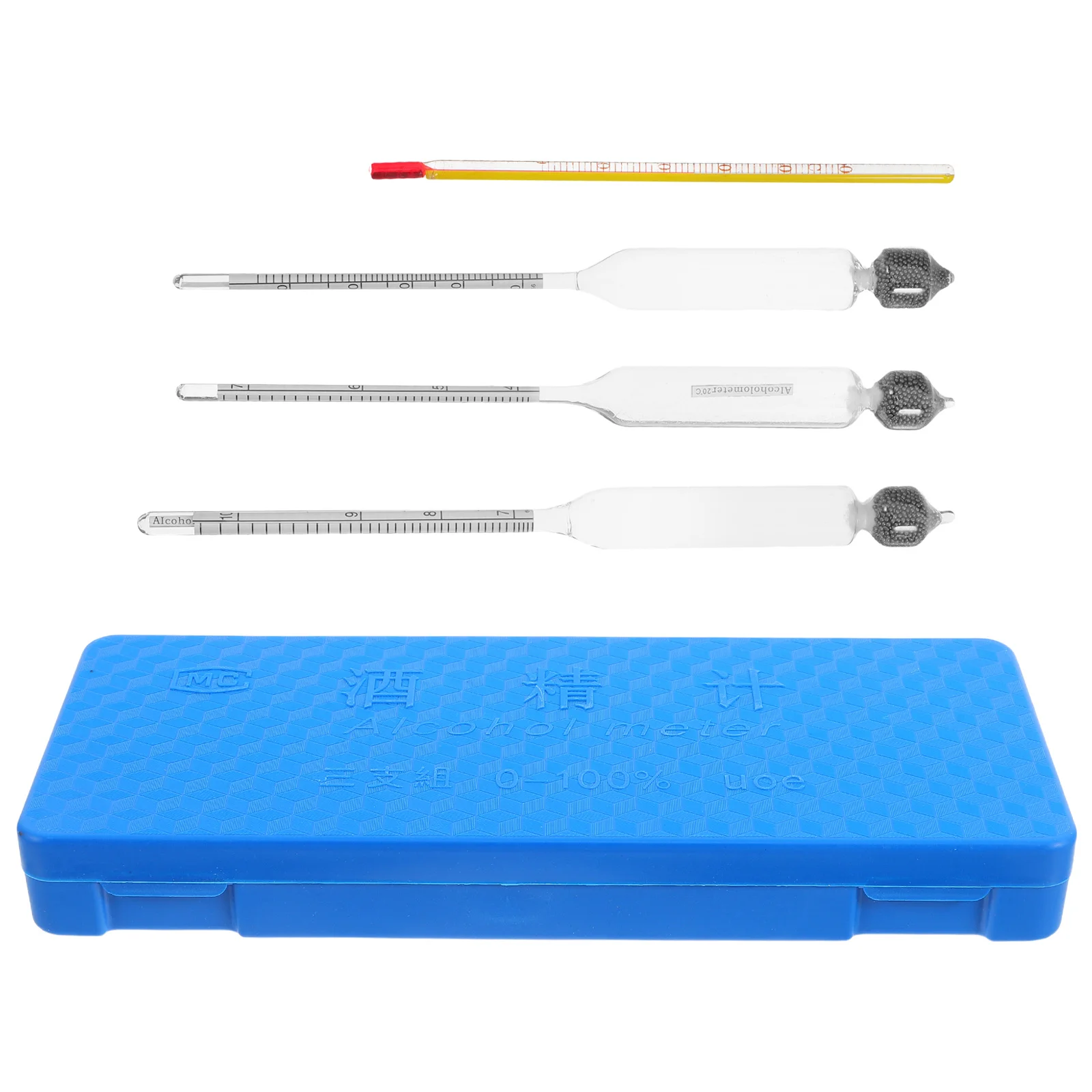 

1 set 1 Set Hydrometer Kit Triple Scale For Home Brew Wine Making Spirits Alcohol Content Measurement Reusable Brewing Equipment
