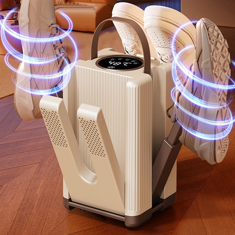 

Intelligent Shoe Dryer with 3 Modes (Standard/Leather/Low Noise) & Telescopic Design for Travel/Gym/Home