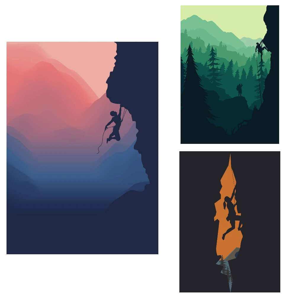 500/1000/1200/2000PCS Jigsaw Puzzles Rock Climbing Extreme Sports Family Activity Games for Gameroom Bedroom Home Decor Gift