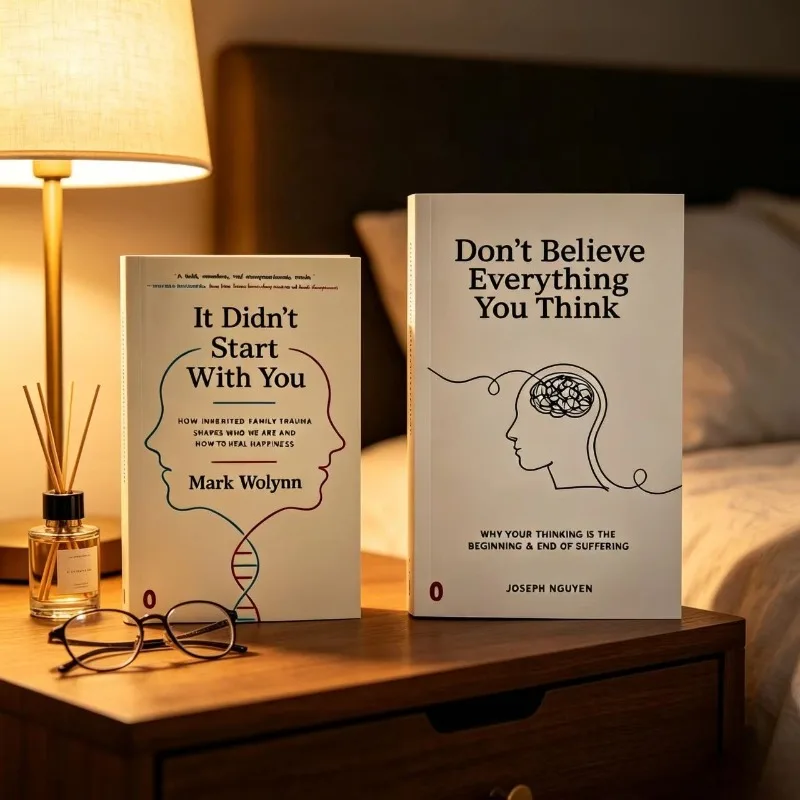 Psychotherapy Self-help Book Collection, It Doesn't Start with You, Don't Believe Everything You Think, Psychological Reading.
