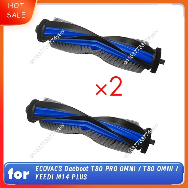 2 قطعة فرشاة رئيسية ل ECOVACS Deeboot T80 PRO OMNI / T80 OMNI / YEEDI M14 PLUS ملحقات آلة الكنس A62X