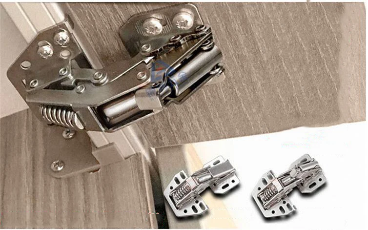 2Pc Overhead Swing Up Locker Cupboard Door Stay Hinges For Caravan Motorhome Accessories Compartment No Slot Bridge Spring Hinge
