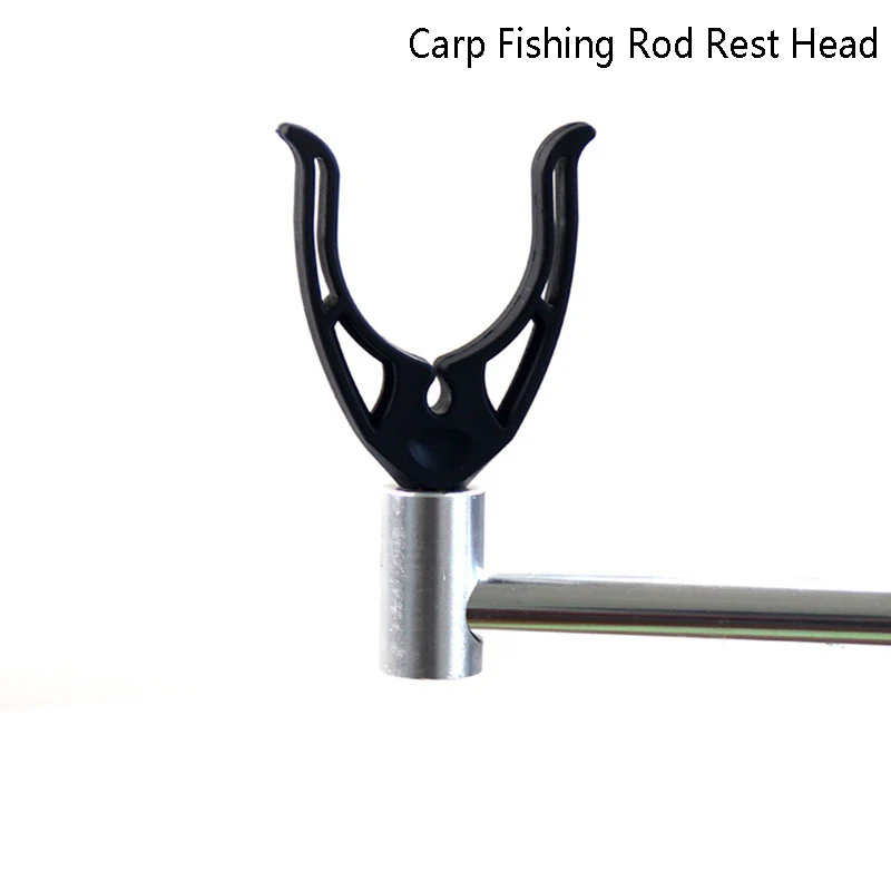 2Pcs Carp Fishing Rod Rest Head Butt Rod Holder Plastic Gripper For Fishing Alarm And Buzz Bar