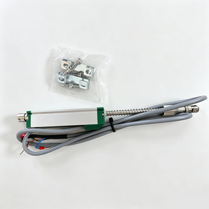 KTR-25mm Spring Return Displacement Sensor 25mm Stroke for Position Measurement Aluminium Housing IP67 Linear Transducer