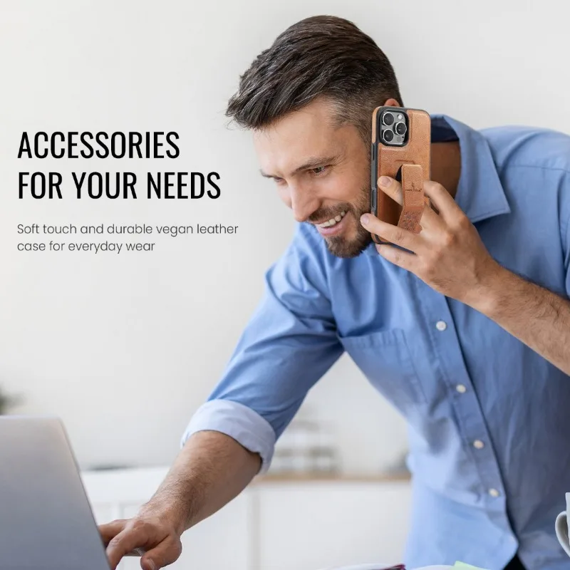 حافظة هاتف جلدية رفيعة للغاية قابلة للطي لهاتف آيفون 12 13 14 15 16 Pro Max Plus أغطية مغناطيسية مضادة للصدمات من البولي يوريثان