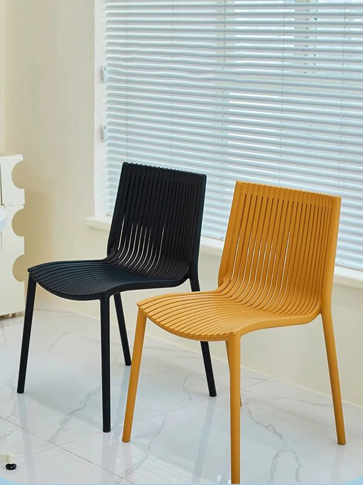 Living Room Chairs Creative Dining Table Chairs Home Furniture Stacked Backrest Chairs Nordic Leisure Chairs Armchair Makeup Cha