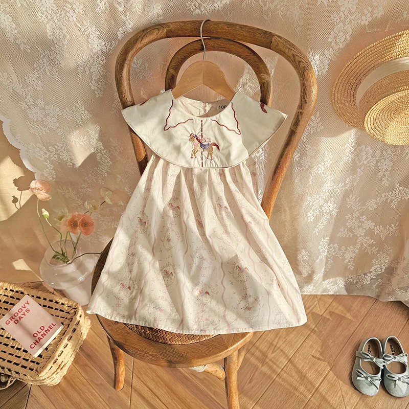 Must have baby girl dress summer thin children clothing new arrival daily kids dress girls outfit