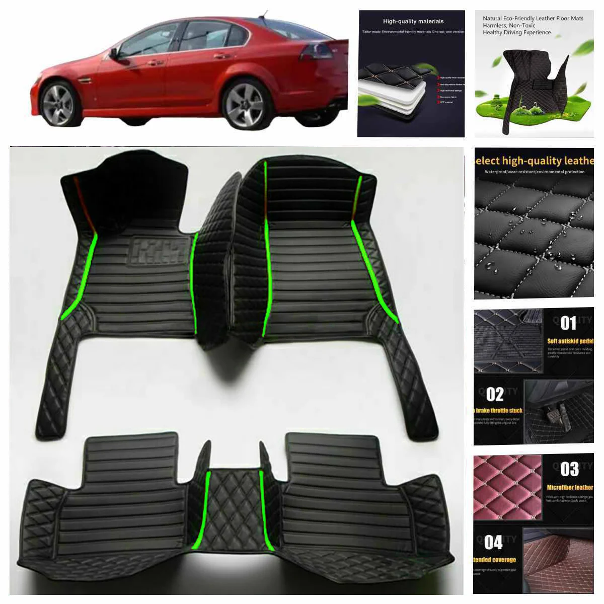 

Для Mitsubishi Grandis 2000-2011 лет авто 5D пользовательские автомобильные коврики ковры Foot Coche аксессуары напольный вкладыш