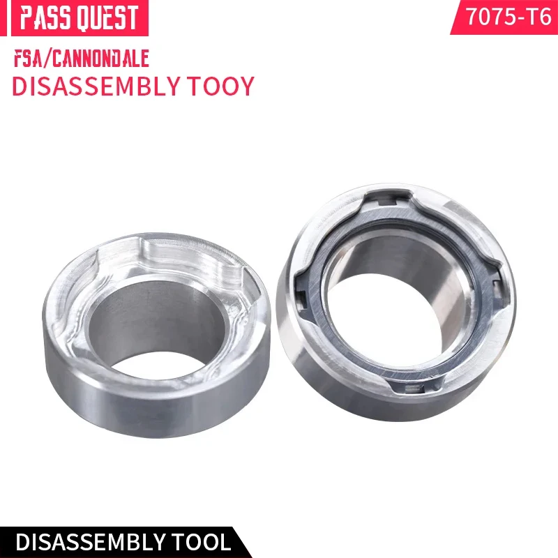 

Инструмент для снятия кривошипной втулки PASS QUEST Pro — инструмент для каретки из алюминиевого сплава с ЧПУ для MTB/дорожного велосипеда, совместимость набора