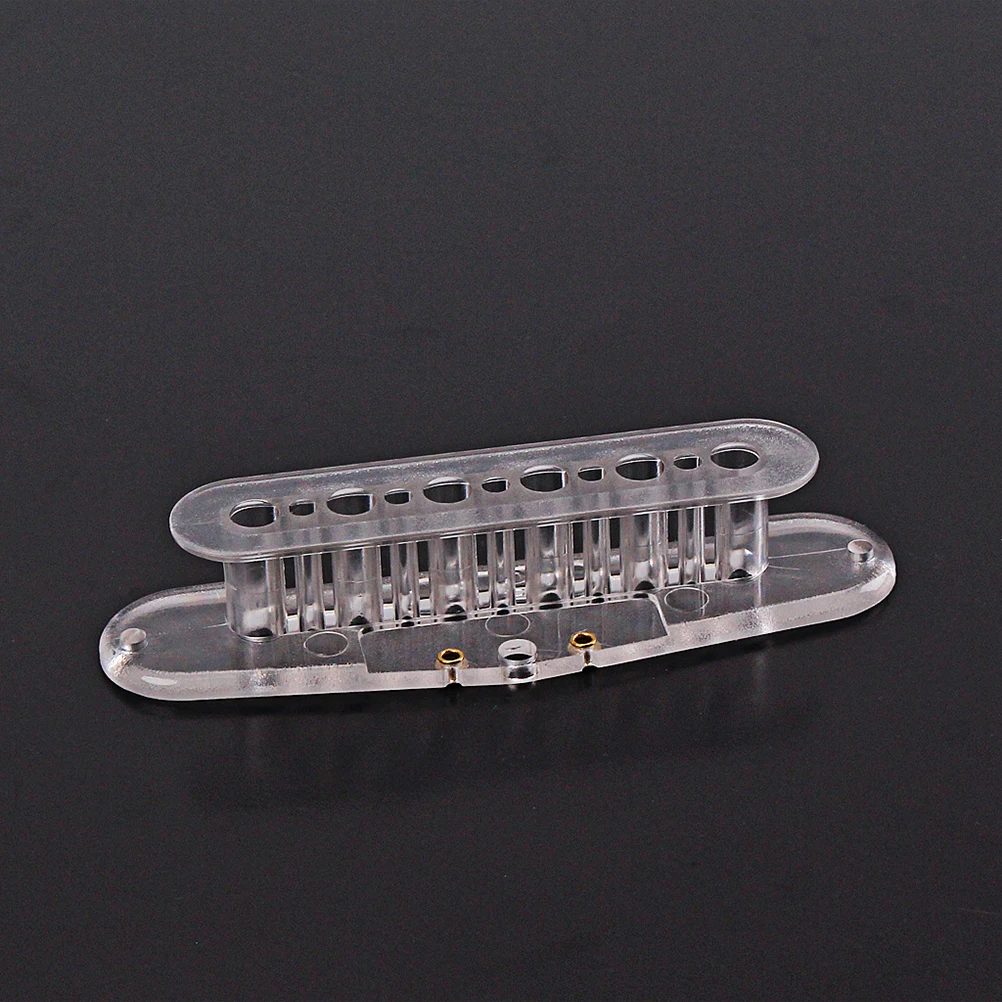 

3pcs 50Mm Transparent Pickup Bobbin Guitar Screw Side Humbucker Bobbin Bass Accessories Durable Custom Pickups For Makers