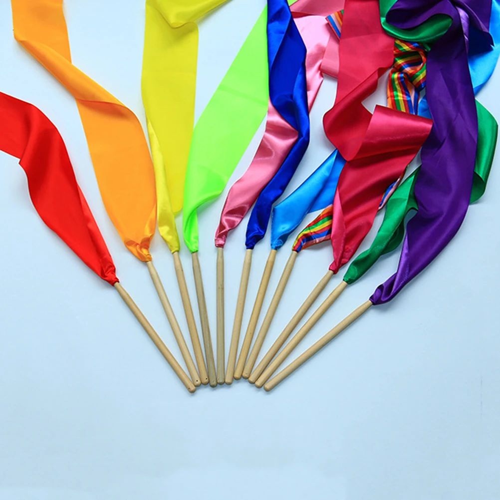 

7 PCS Ribbon Dance s s Dancing Streamers Rhythmic Ribbons Silk