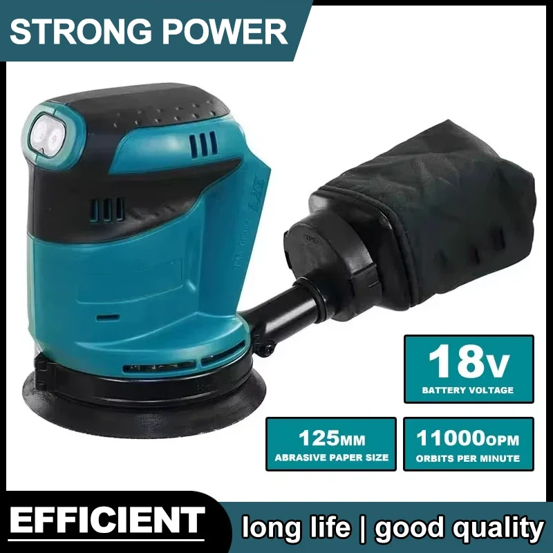 

Подходит для Makita DBO180Z 18 В, бесщеточный аккумуляторный перезаряжаемый диск, произвольная орбитальная шлифовальная машина, деревообрабатывающий шлифовальный шпатлевка, полировка, голый инструмент
