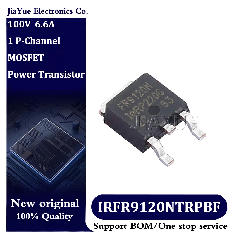 5pcs/lot 100% New Original Chips  IRFR9120NTRPBF TO-252-2 MOSFET Field effect tube Power Transistor IRFR9120NTRPbF