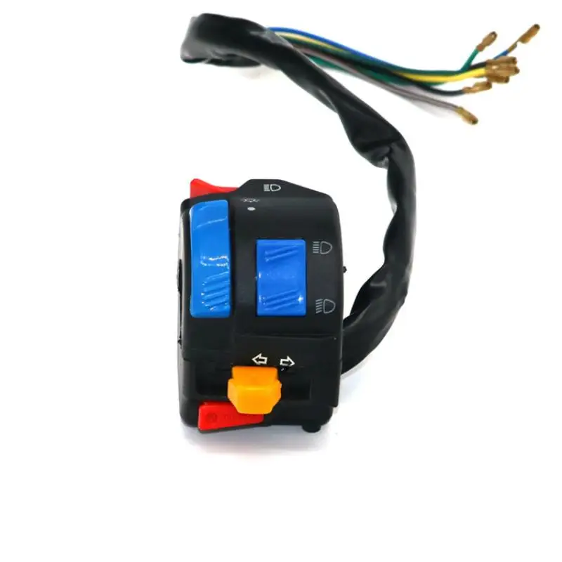 

ATV Off-road Vehicle Handlebar Motorcycle Five-function Switch Dirt Bike Multi-function Switches For Light Horn Indicator