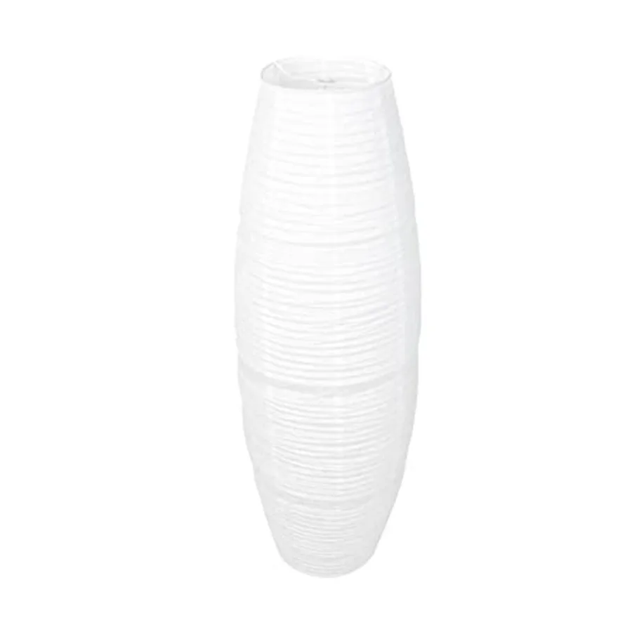 Rice Paper Floor Lamp Shade, Foldable Minimalist Lampshade for Floor Lamps, Soft Warm Light Cover for Bedroom, Living Room, Stu