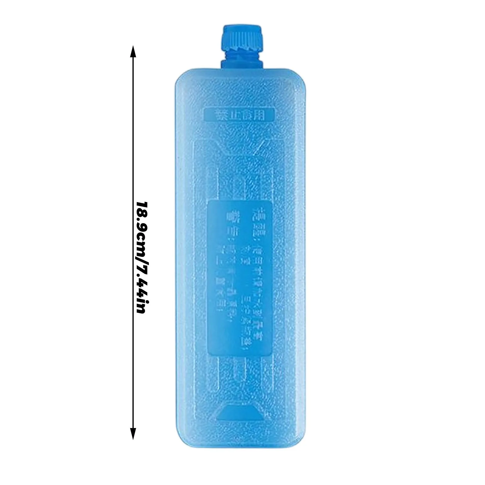 Portable Water Ice Box Quick Freeze Cooling Container for Outdoor Camping Picnic Reusable Chilling Storage Box